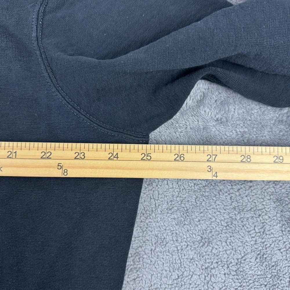Polo Ralph Lauren Sweatshirt Mens‎ XL Black Mock Neck Half Zip Snap Pullover